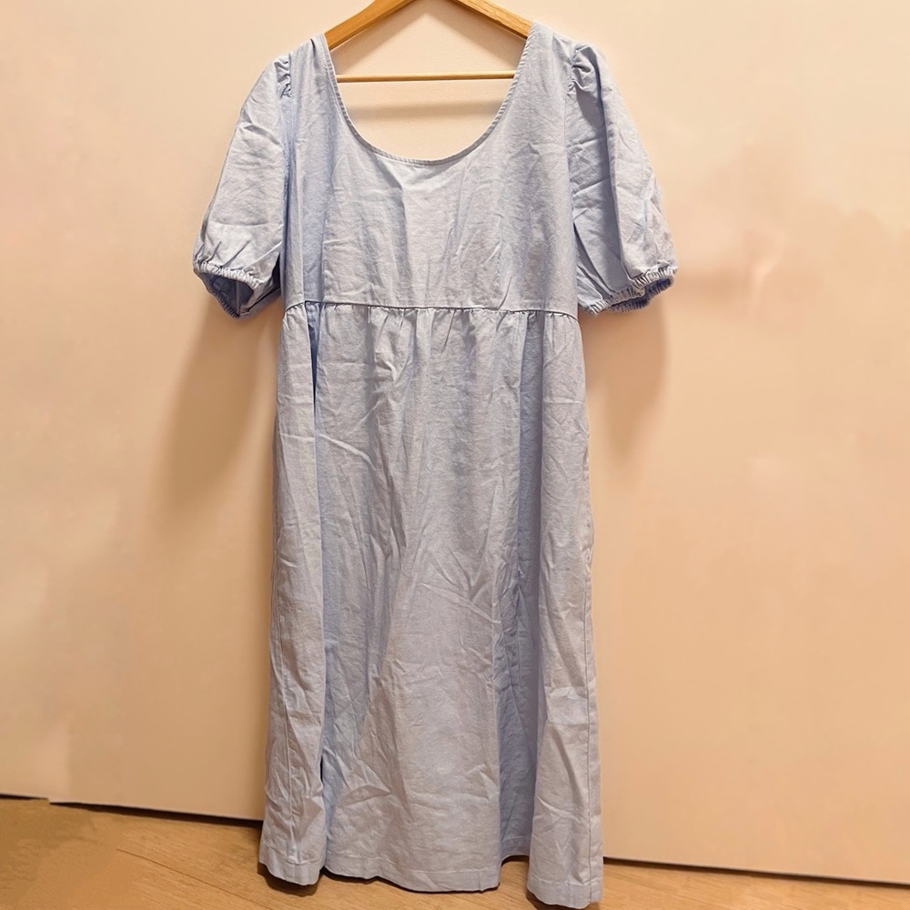 Ingrid & Isabel Maternity Dress with Bow and Keyhole